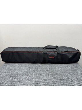 Cayer Carrying Bag Case Zippered For Tripod Monopod Video Camera Black Handles